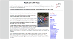 Desktop Screenshot of positivehealthsteps.com